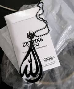 Car Hanging Punjatan pak and Allah name and more name . .