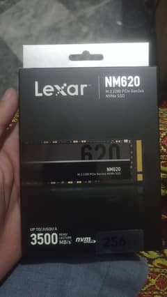 Lexar 620 NVMe 256GB M. 2 SSD