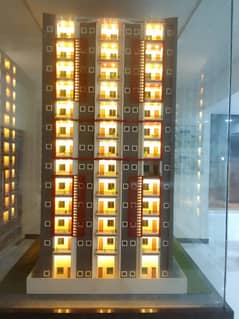 Aqeela Heights 3 Bed Drawing Dining Apartment For Sale Available on Installments