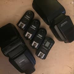 Flash Guns trigger and speedlight YONGNUO & APKINA . . . URGENT SALE!!!