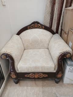 5 Seater Wooden Sofa