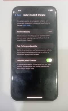 i phone 12 jv 82 battery health.