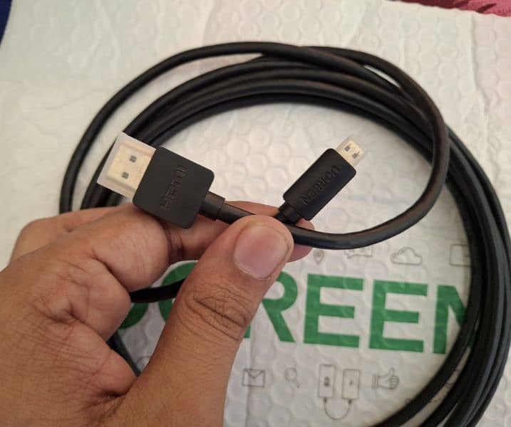 Micro HDMI to HDMI 3 meter Long 4k/60Hz Brand New 100% Original 2