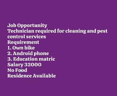 Cleaning and Pest Control Services