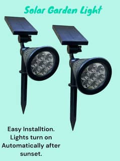 2 Pcs of Solar Garden Led Light per piece