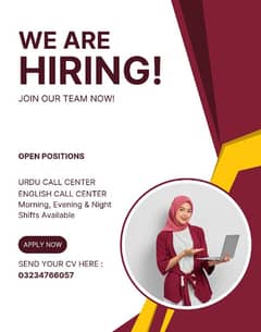 Part Time Call Center Job Lahore
