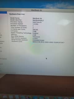 MAC BOOK AIR 6.2 for sale