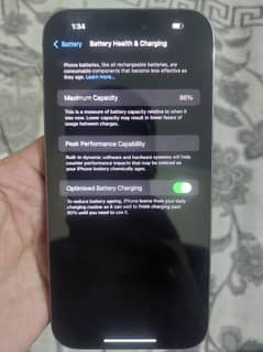Iphone 14 Pro max JV 128 GB 86% Battery Health