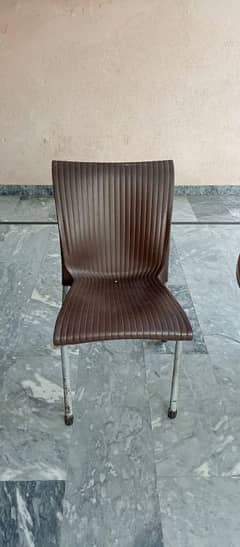 Plastic chairs