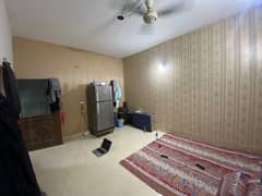 1 Bed Tile Floored Portion with Bath & Bike Garage for Rent Separate Entrance | Ideal for 1 Bachelor | Johar Town Lahore