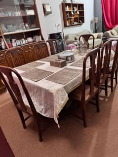 8 Chair Dinning Table of Pure wood