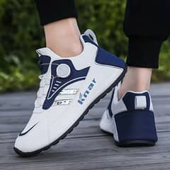 MAINALUN Men'S Sports & Casual Shoes, Solid Color, Lightweight,
