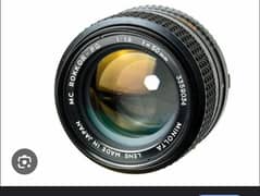 minolta lens with e maunt