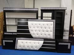 Double Bed - Bed Set - Side Table - Dressing - Poshish Bed For Sale
