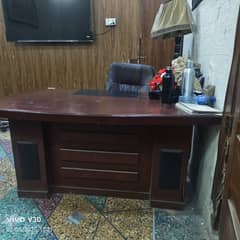 It's used see in pic good condition for office only table