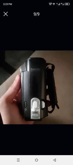 Samsung Camcorder SMX-F43BN/XAA | 52x Optical Zoom | HD Video