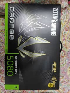 Zotac Rtx 5080 Amp Aero Infinity 12 Gb, 23 months local warranty