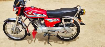 Honda CG125 Bike Model 2016 Urgent For Sale CALL "_03221442364