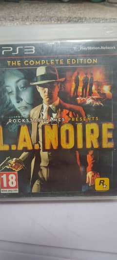La noire Play station 3 CD
