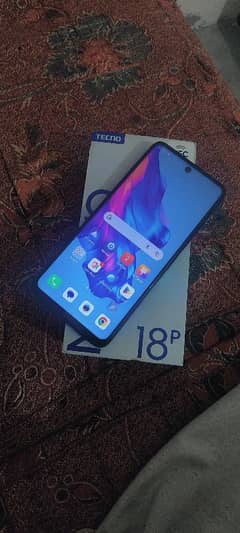 Tecno 18P 8gb 128gb with box