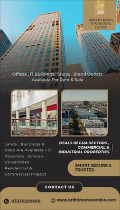 4 kanal plot with 3 kanal extra land dry port road For Sale In I-10
