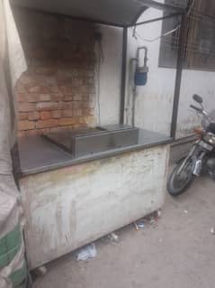 burger shawarma counter for sale