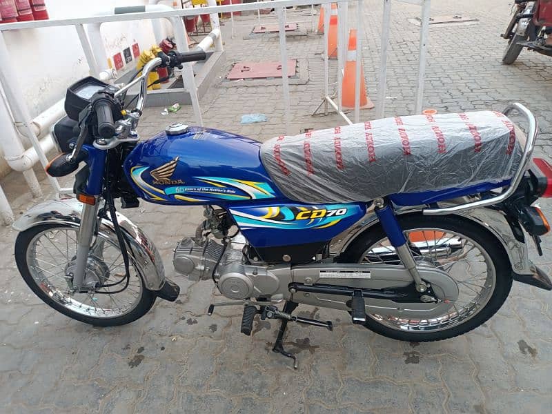Honda 70 model 2024 brand new bike 10/10 condition 1
