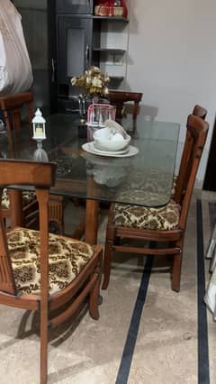 Dining table 6 chairs