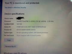 hp envy sleekbook with 15.6 inch touch screen 256gb ssd and 12 gb ram