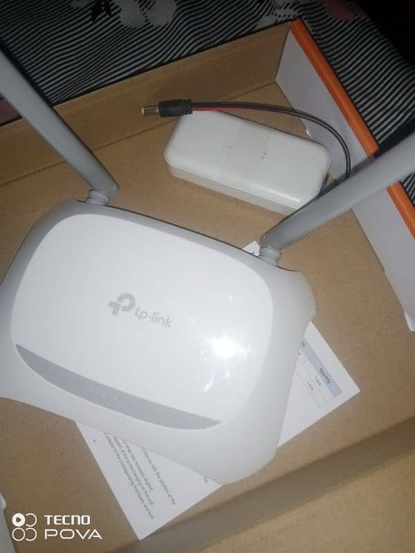 TP-LINK Router with 2 hours backup powerbank 0