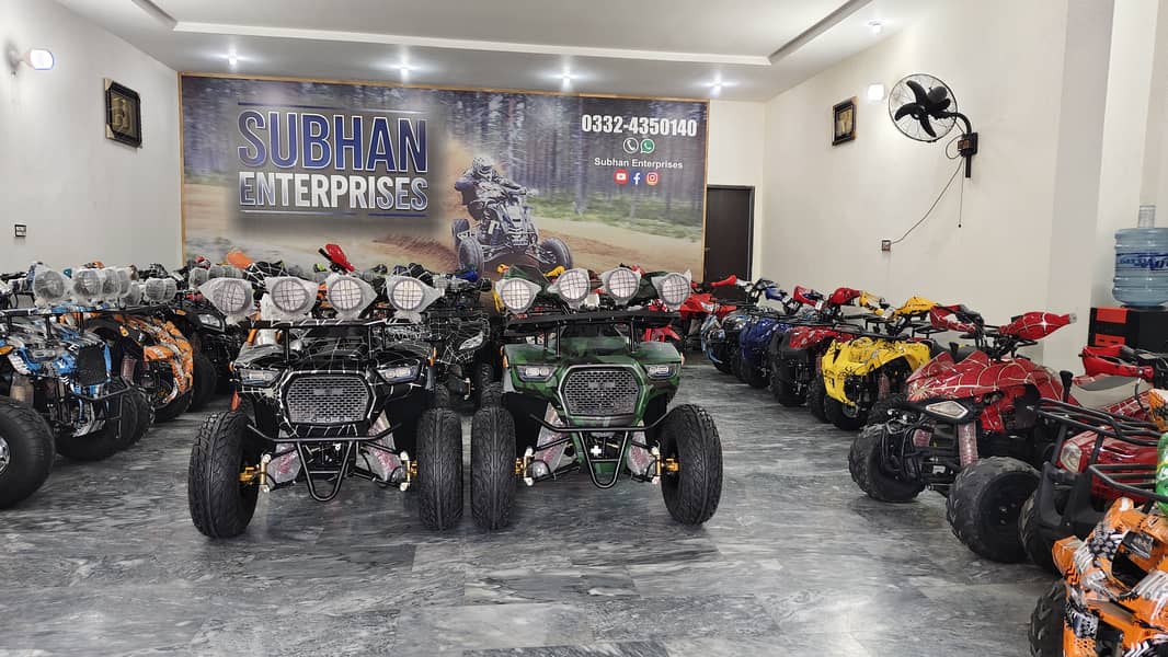 150cc Luxury Sports Allowy Rims Atv Quad Bikes Delivery In All Pak 0