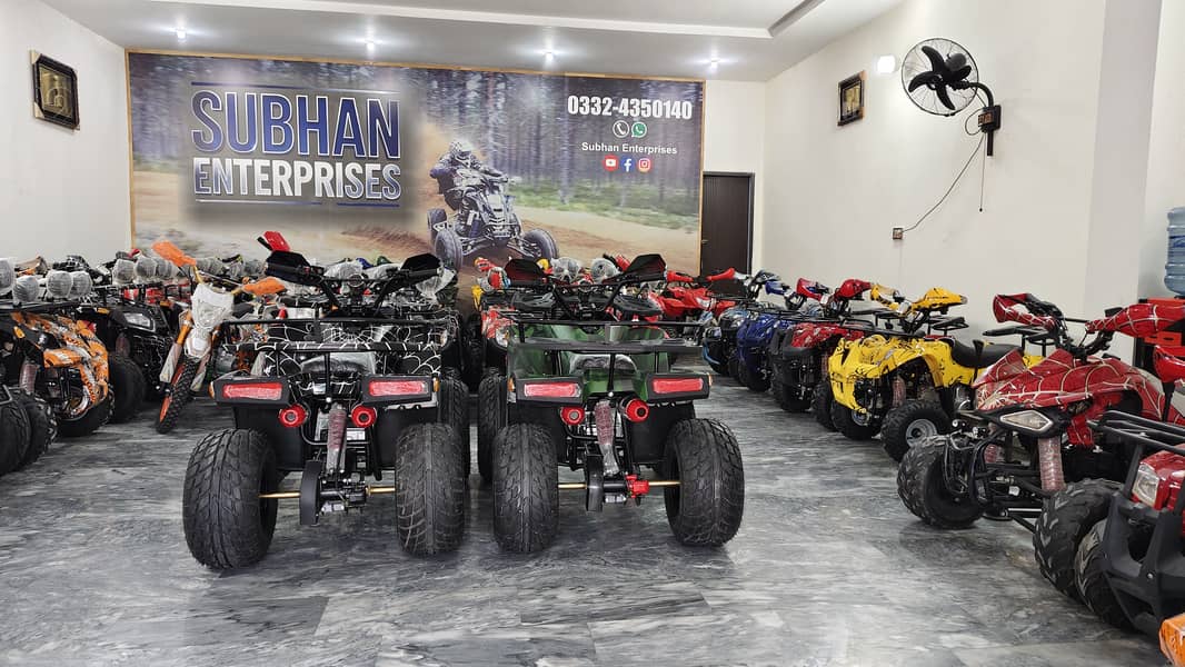 150cc Luxury Sports Allowy Rims Atv Quad Bikes Delivery In All Pak 2