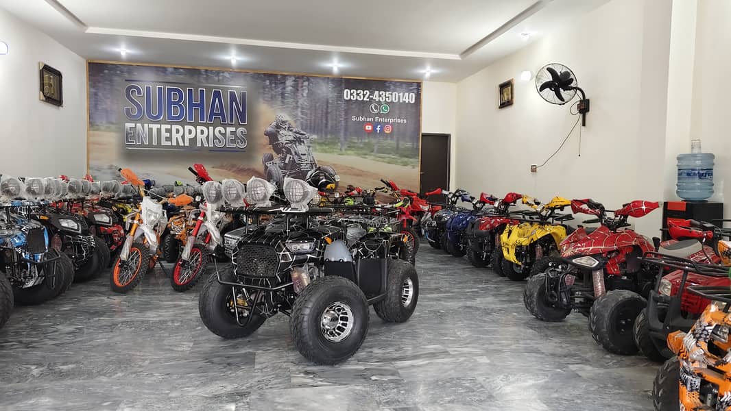 150cc Luxury Sports Allowy Rims Atv Quad Bikes Delivery In All Pak 5
