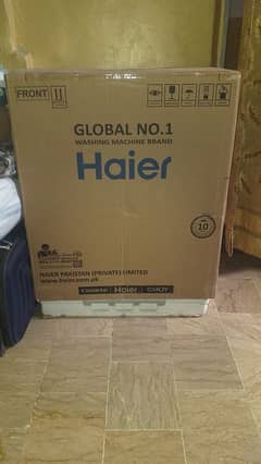 new haier washing machine