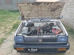 Suzuki Mehran VX 1992 peshawar registered copy number pallets by hand