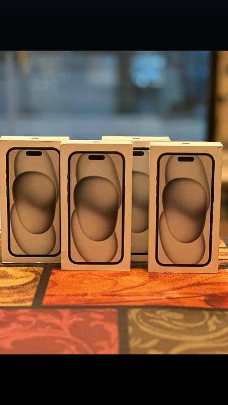 iPhone 15 128gb JV box pack non active 0