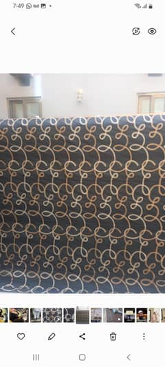 Embroidered Blinds in Good condition