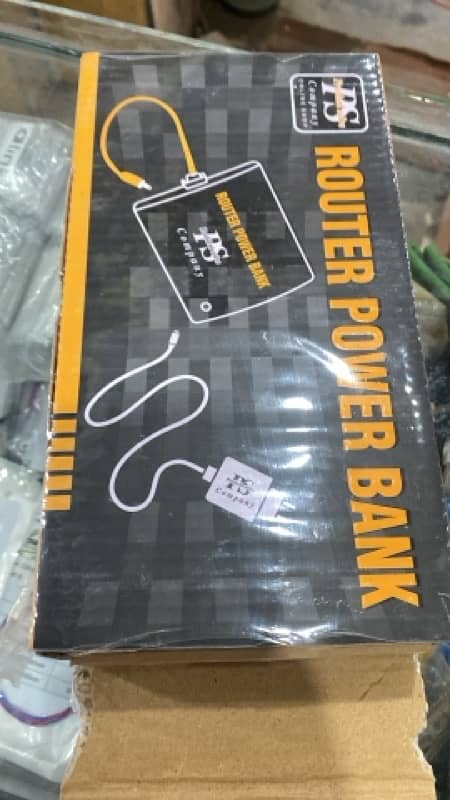 12 volt router power Bank 6 hours plus backup… 1