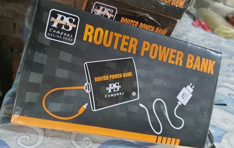 12 volt router power Bank 6 hours plus backup… 4