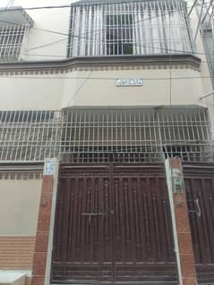 80 yards Ground+1+ 2nd floor 1 hall room for SALE in NORTH Karachi