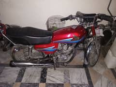 Honda Cg-125 2008 model pindi num