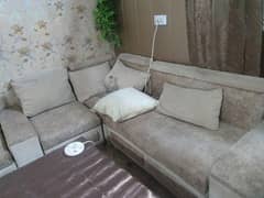 Sofa set in U shaped can be set however you want