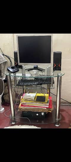 Mirror trolly&Computer components for sale