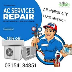 all sialkot areas     ac service ac fitting all maintenance