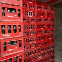 coke dala and bottles