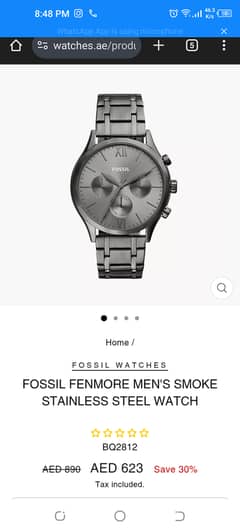 Fossil watch