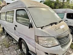 King Long Hiace Hiroof van Same Like Toyota Hiace Van