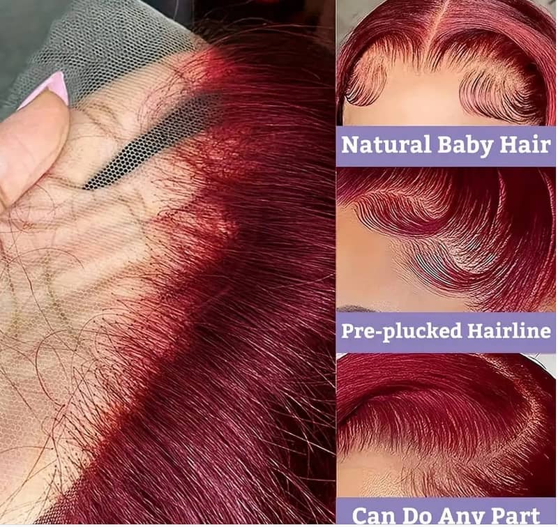 Real Human Wigs 30" Extension Tape Clip in on  Long Girls Women Ladies 6