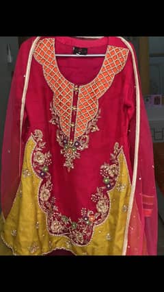 Mehndi formal dress
