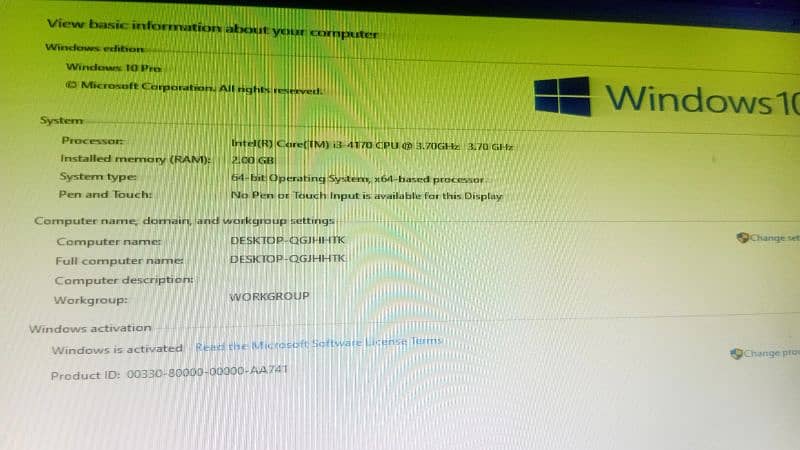 Window 20 PC with keyboard, Bluetooth and WiFi chips. 3